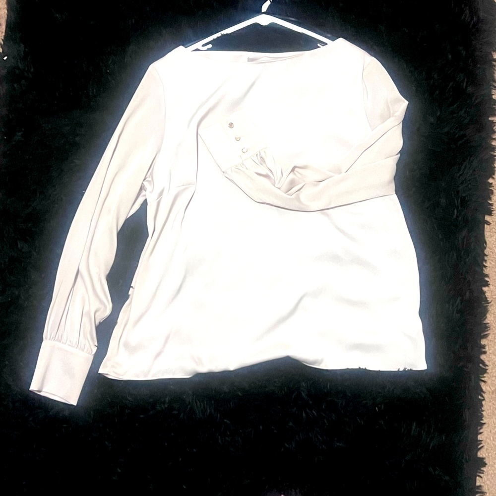H & M dress shirt, satin size large